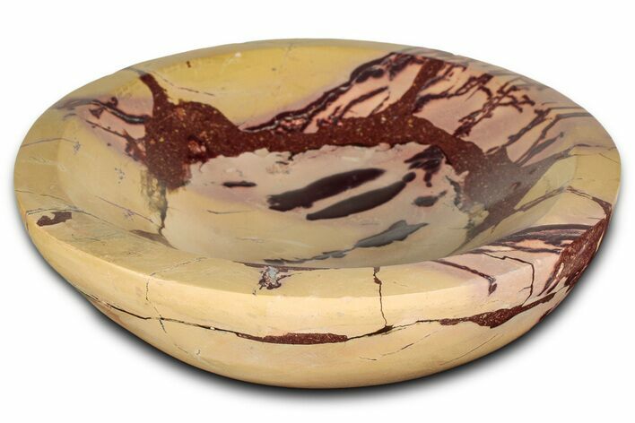 Polished Saharan Desert Jasper Dish - Morocco #326927